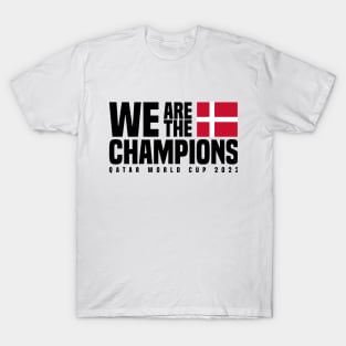 Qatar World Cup Champions 2022 - Denmark T-Shirt